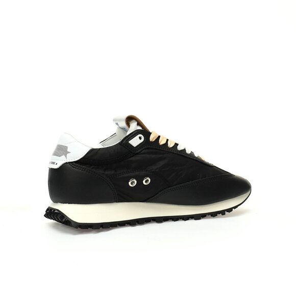 Black & White & Blue Marathon Sneakers By Golden Goose - Picture 6 of 8